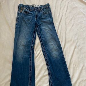 Ariat BOYS Straight leg Jeans - Deep Blue